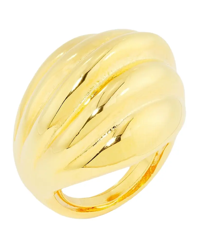 Golconda by Kenneth Jay Lane Polished Gold-Plated Ring