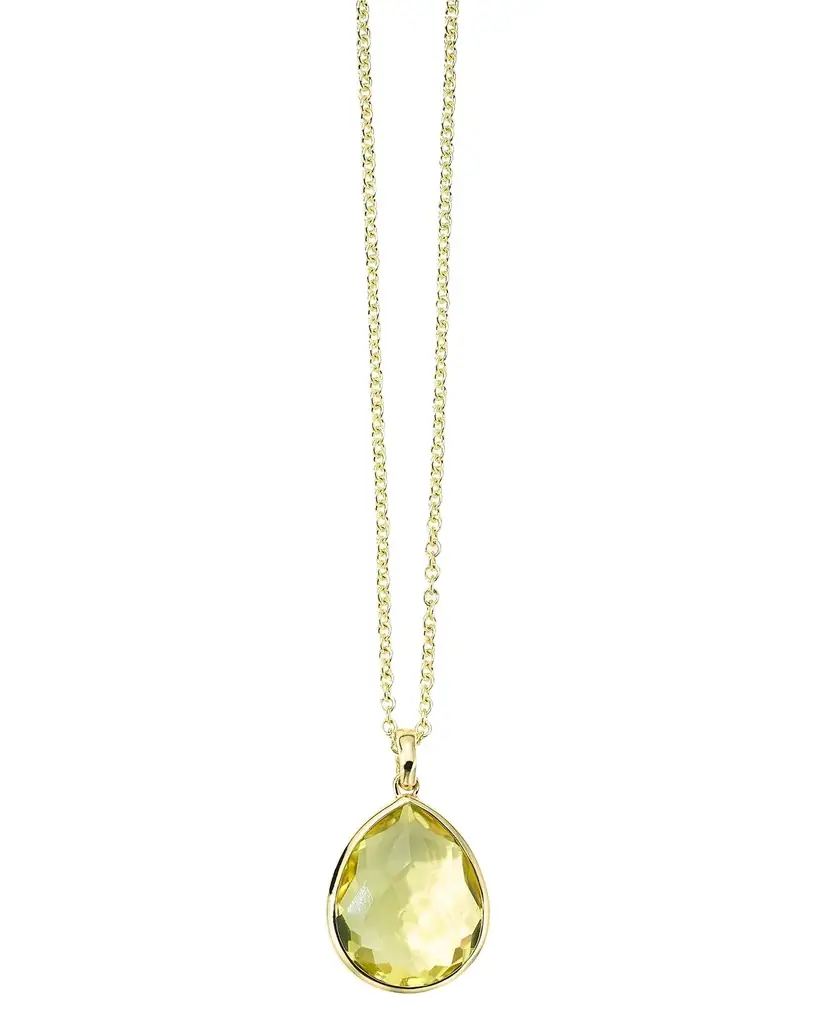 Ippolita 18K Rock Candy Medium Teardrop Pendant Necklace