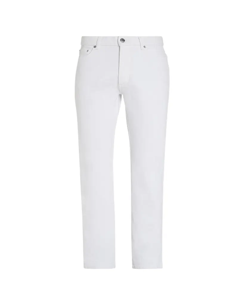 ZEGNA Men's Straight Leg Denim 5-Pocket Pants