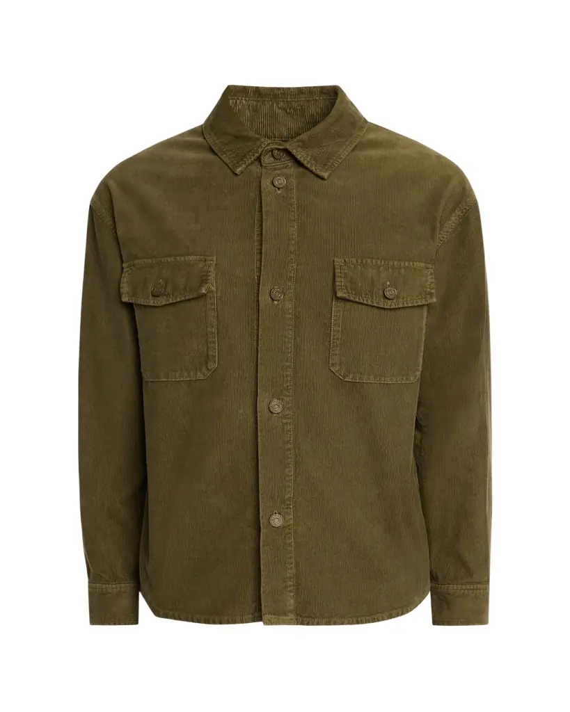 Saint Laurent Men's Classic-Fit Corduroy Overshirt