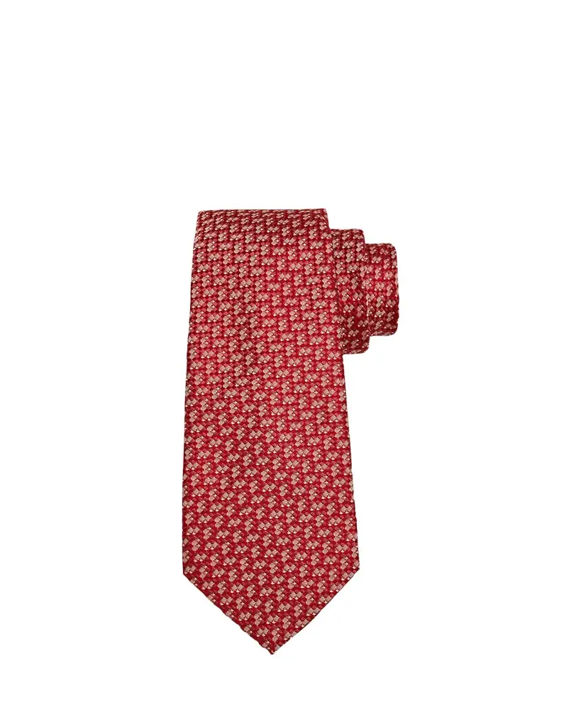Kiton Men's Abstract Woven Silk 7-Fold Tie