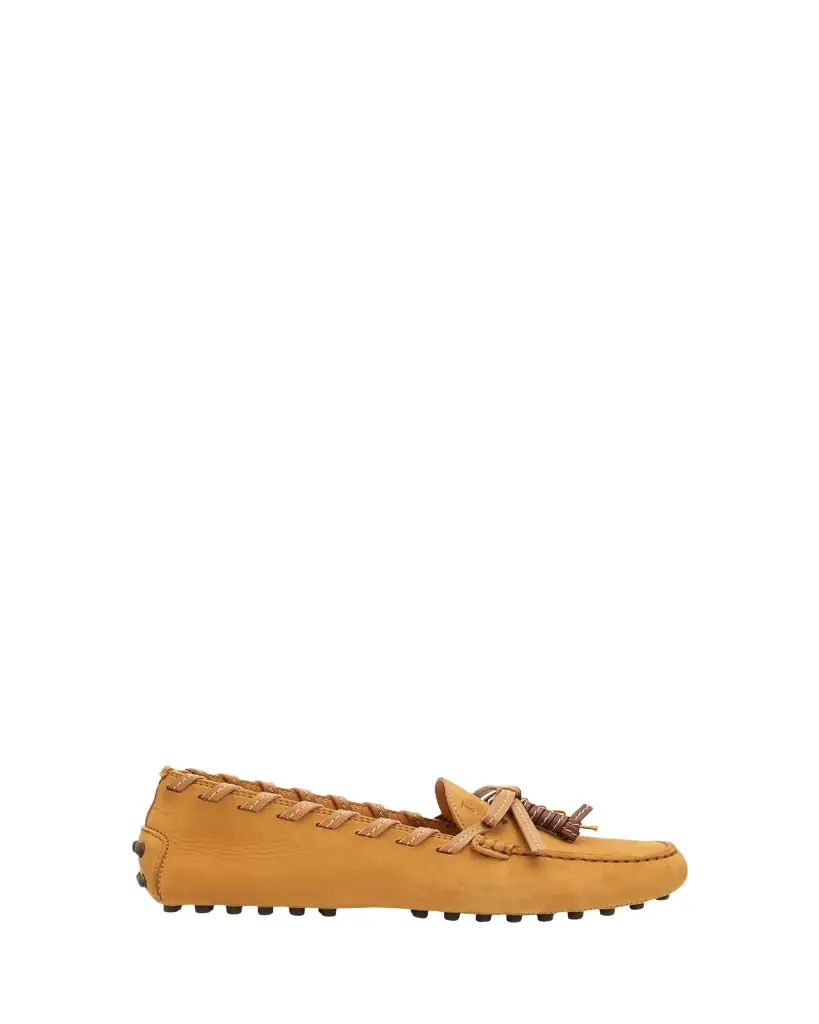 Tod's Gommino Whipstitch Suede Driver Loafers