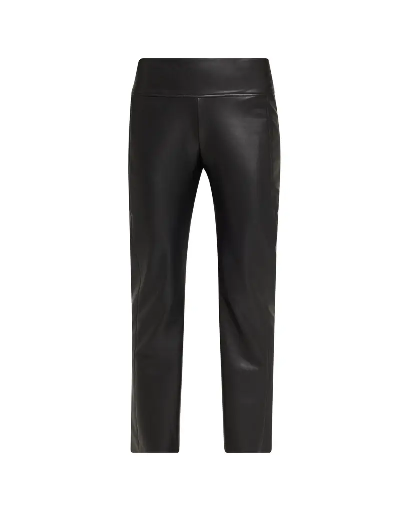 Wolford Edie Cropped Vegan Leather Forming Trousers