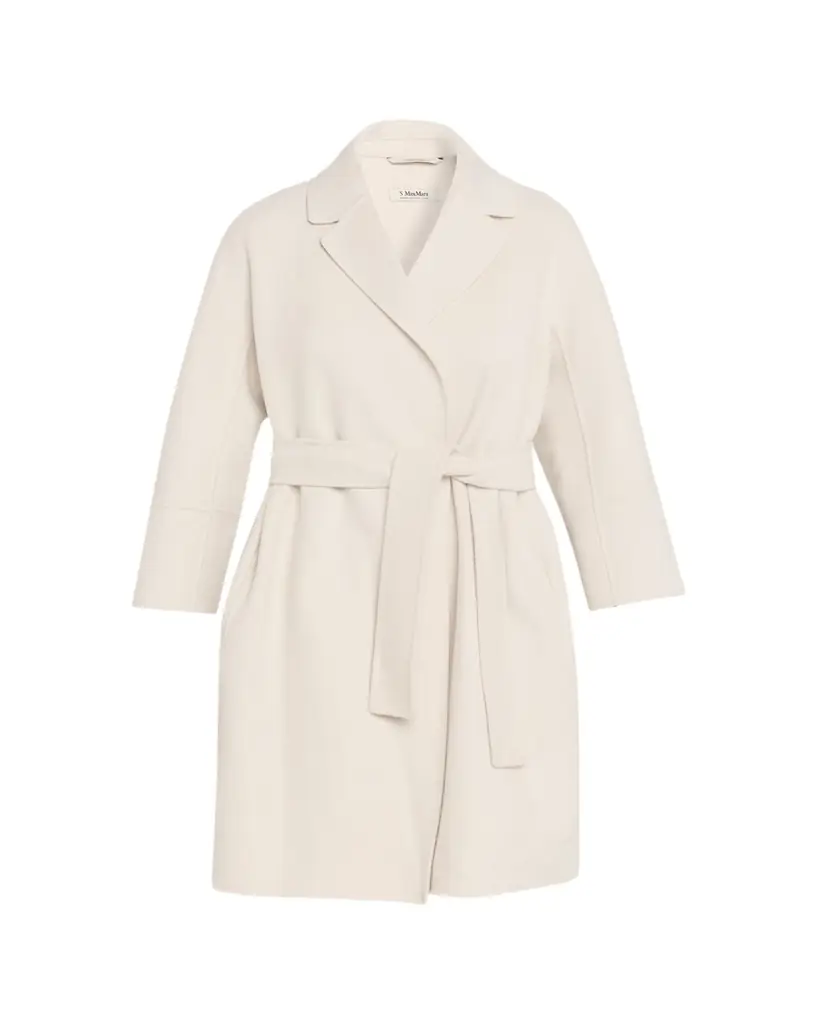 Max Mara Arona Wool Wrap Coat