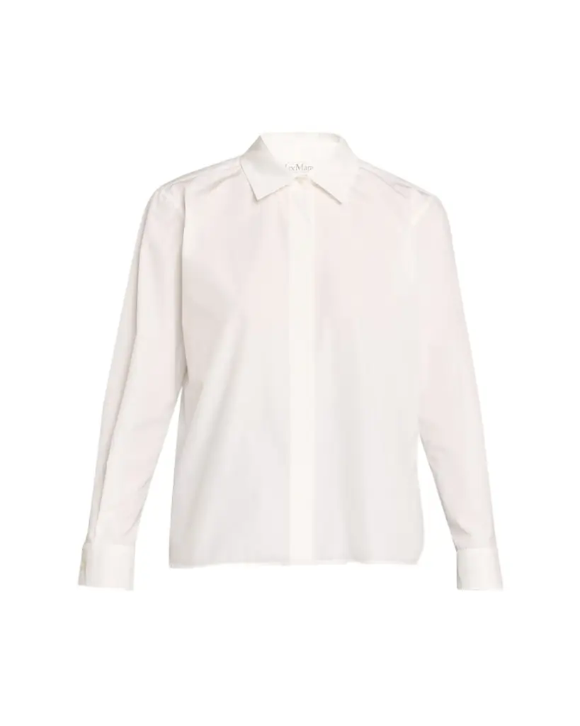 Max Mara Button-Down Cotton Shirt