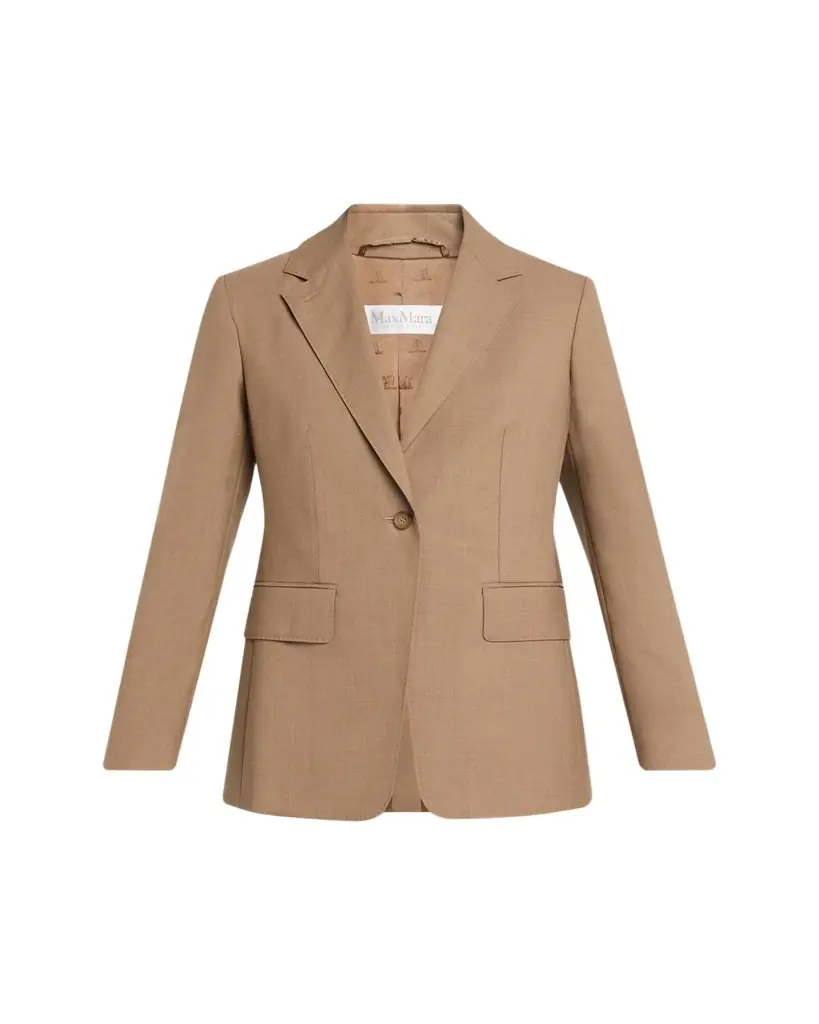 Max Mara Circense Single-Button Wool Jacket