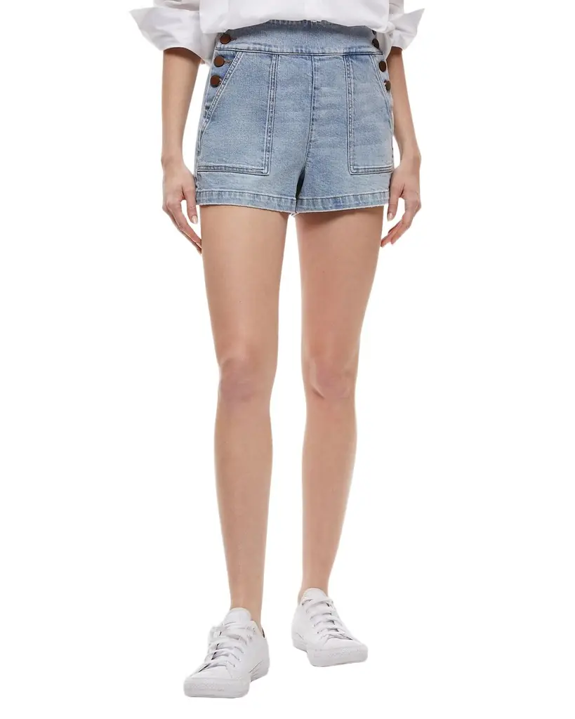 ALICE + OLIVIA Donald Jean Shorts