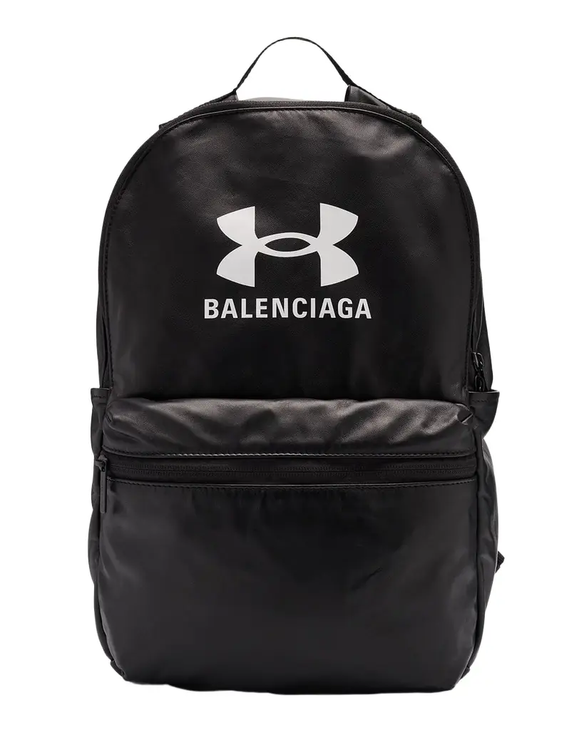 Balenciaga x Under Armour Men 's Lambskin Backpack