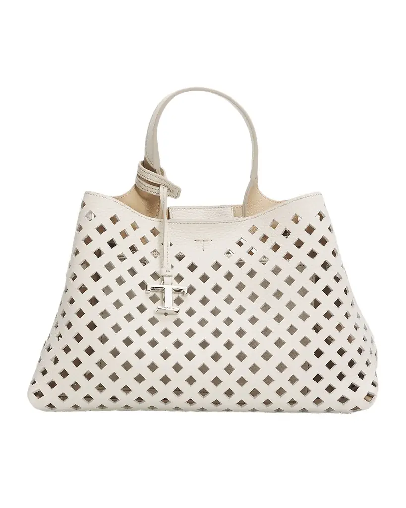 Tod 's Cutout Leather Top-Handle Bag