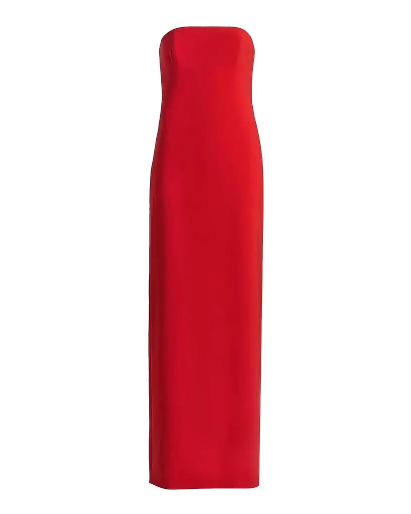 Amsale Strapless Stretch Jersey Gown
