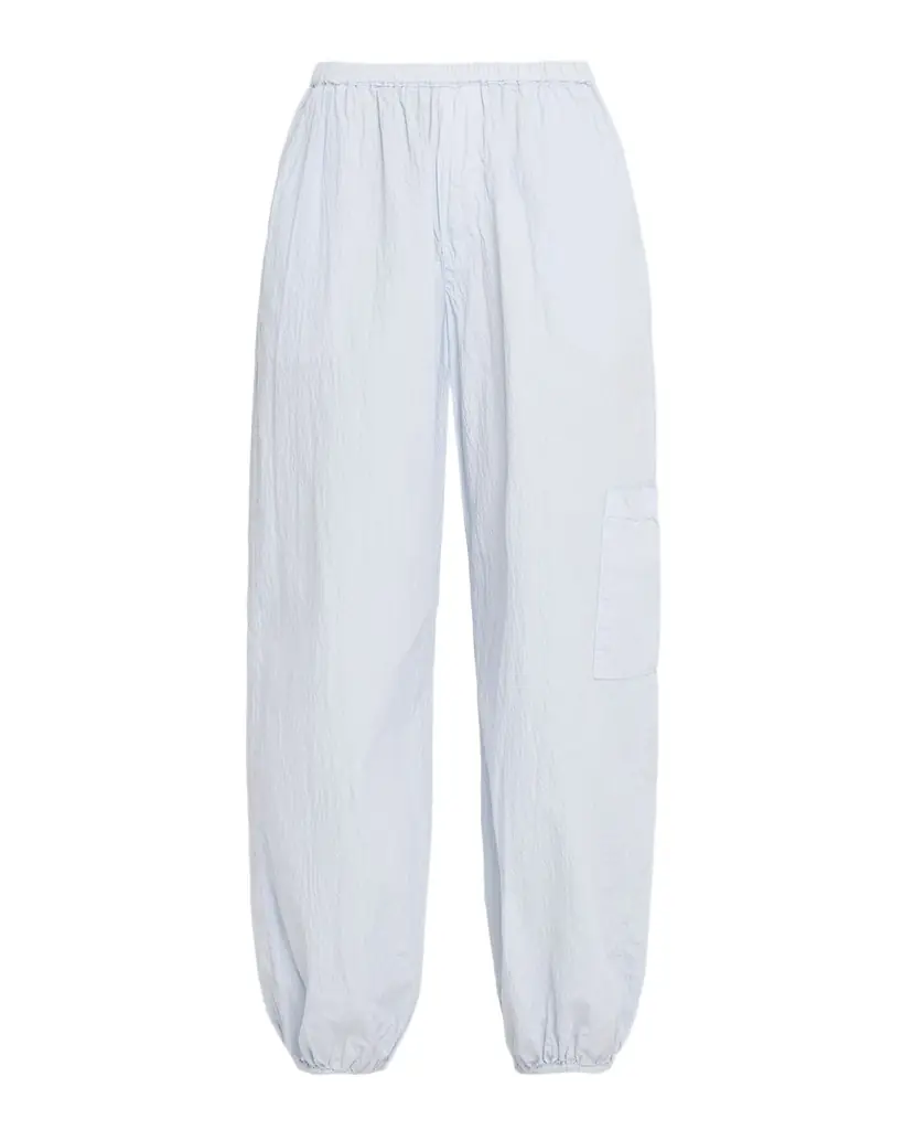 Sablyn Tonni Crinkled Cotton Joggers
