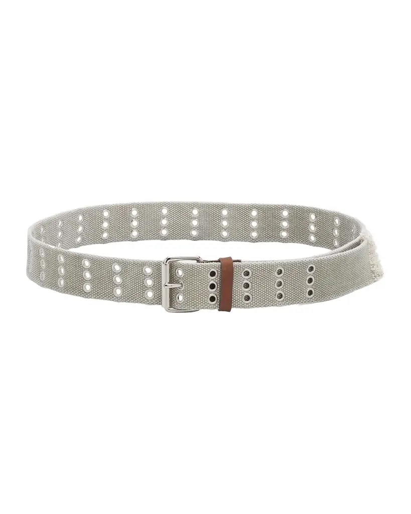 Isabel Marant Fatsa Metal Eyelet Cotton Belt