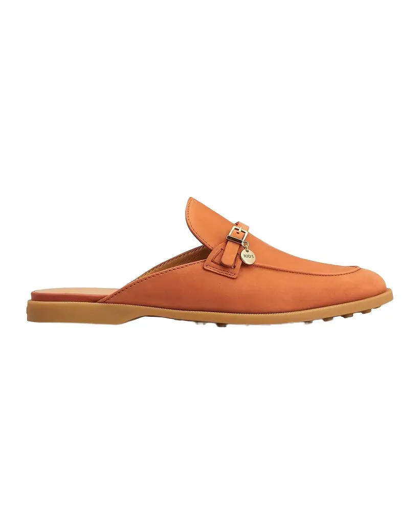 Tod 's Leather Round-Toe Mules