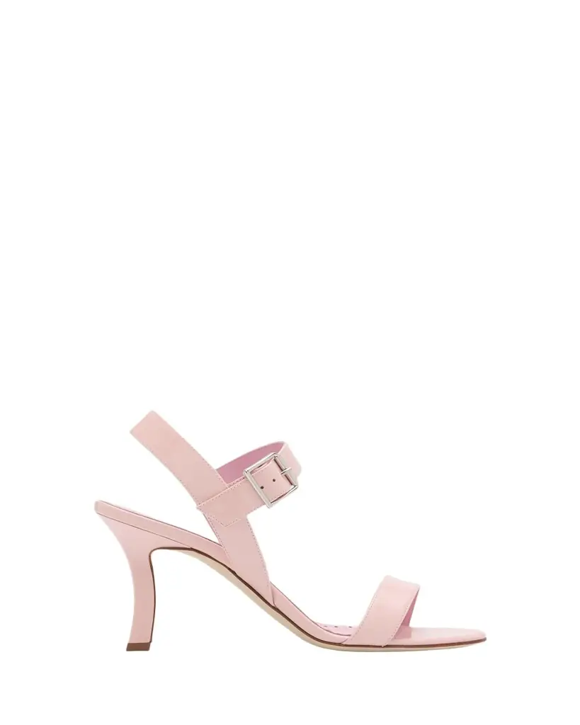 Manolo Blahnik 90mm Sakapla Patent Leather Sandals