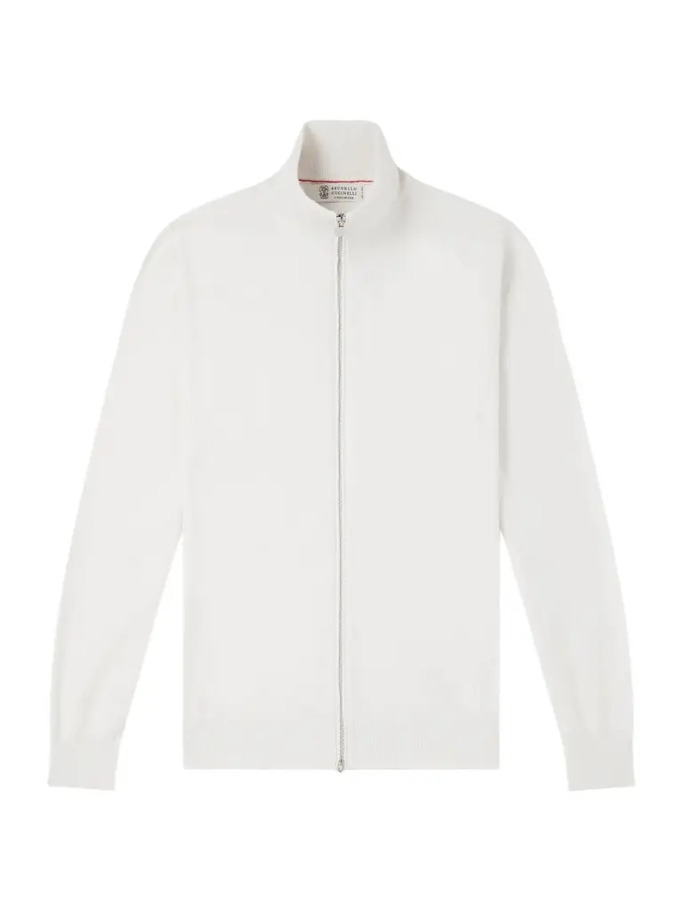 Brunello Cucinelli Cashmere Zip-Up Sweater - Men