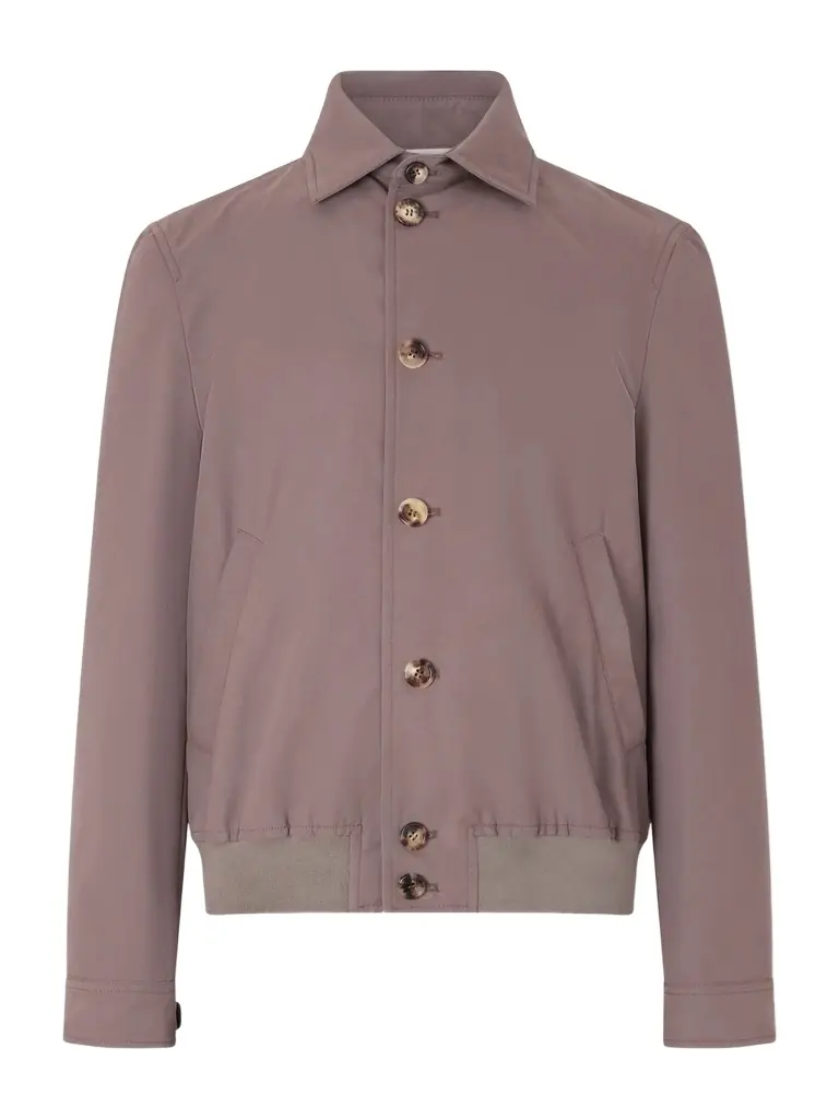 Brunello Cucinelli Cotton-Blend Blouson Jacket - Men