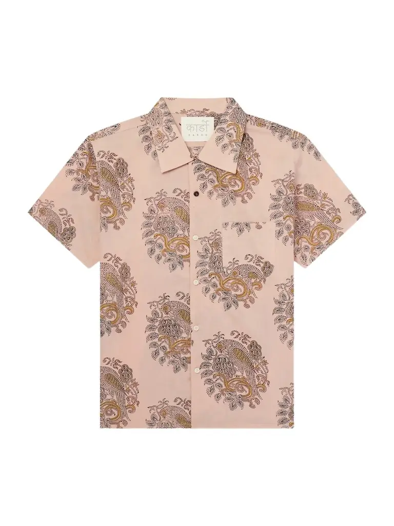 Kardo Chintan Printed Cotton Shirt - Men