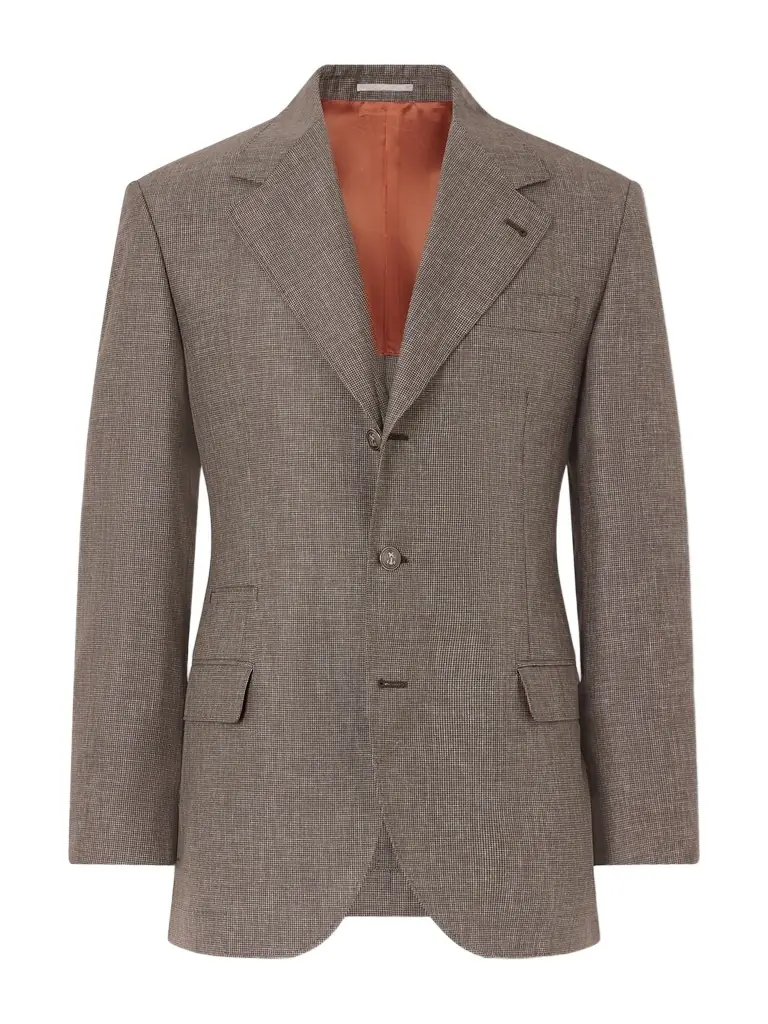 Brunello Cucinelli Wool Suit Jacket - Men