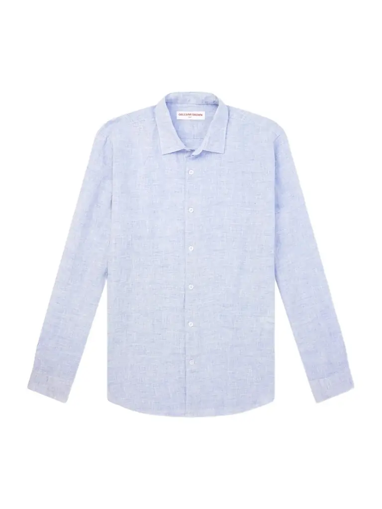 Orlebar Brown Giles Linen Shirt - Men