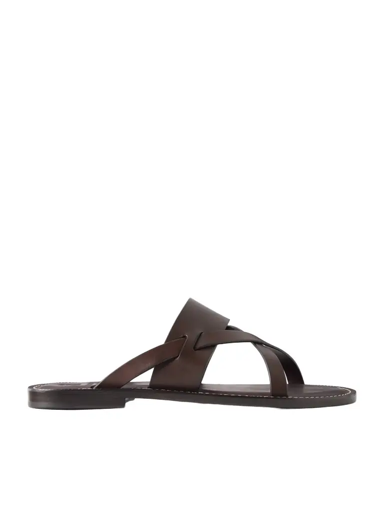 Leather Sandals - Men