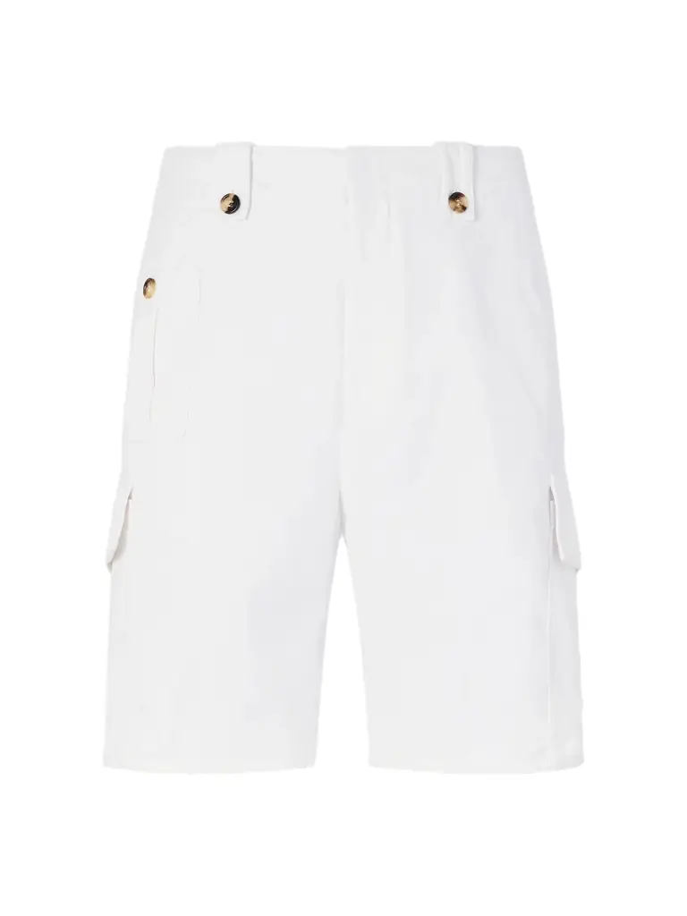 Brunello Cucinelli Straight-Leg Cotton-Twill Cargo Shorts - Men