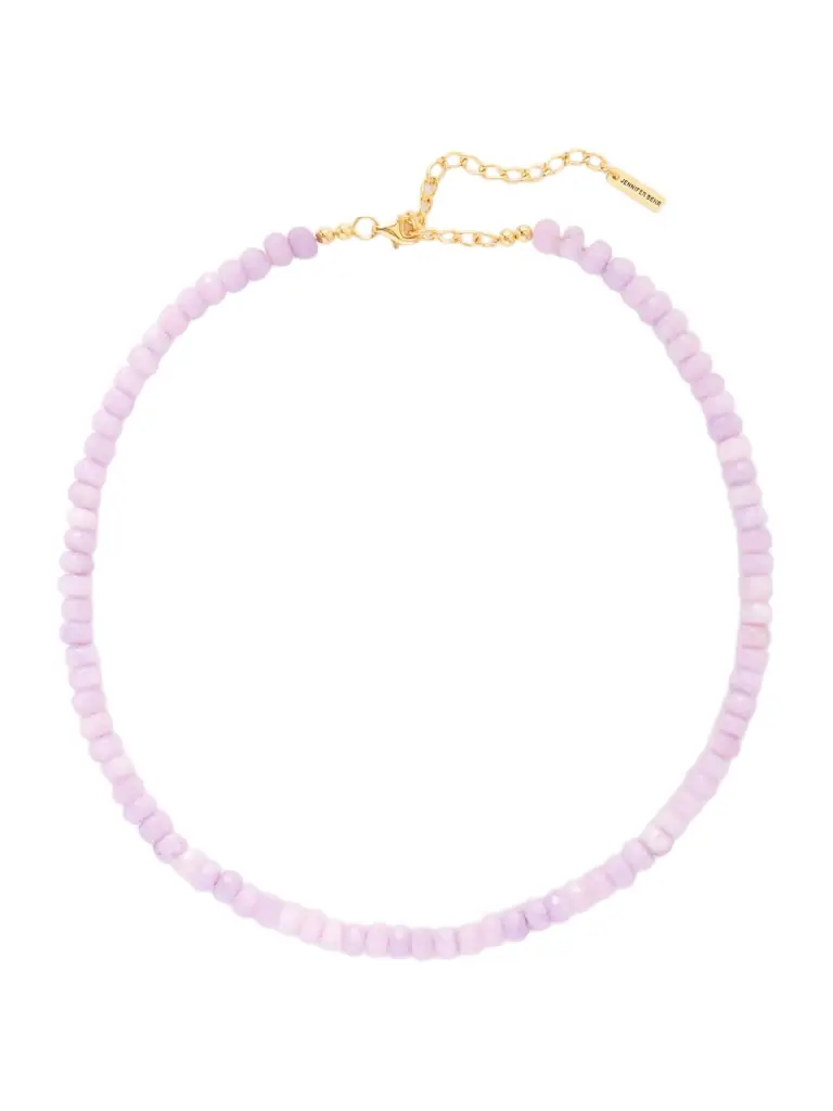 Jennifer Behr Rora Gold-tone Jade Necklace