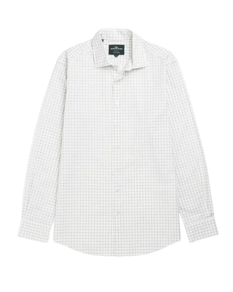 Rodd & Gunn Men 's Three Streams Poplin Check Sport Shirt