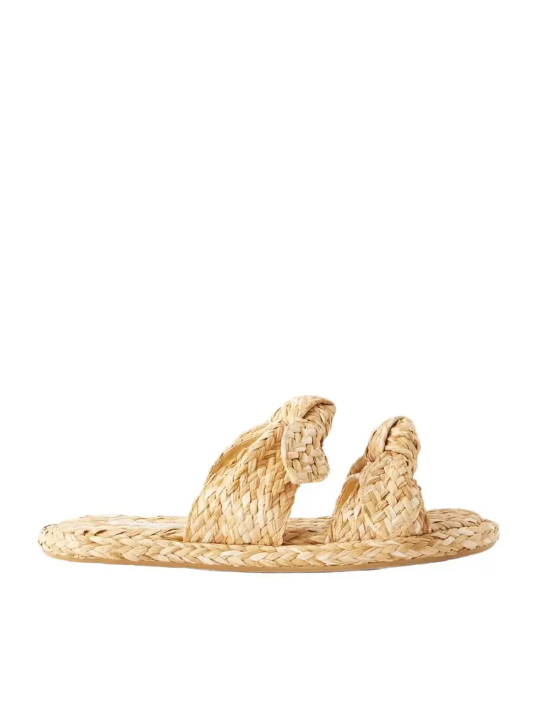 Zimmermann Carousel Raffia Slides