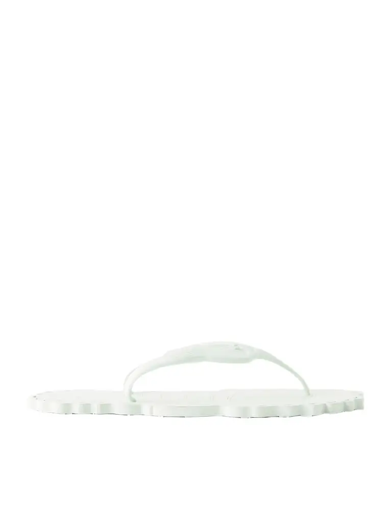 Zimmermann Seafoam Rubber Thong Sandals