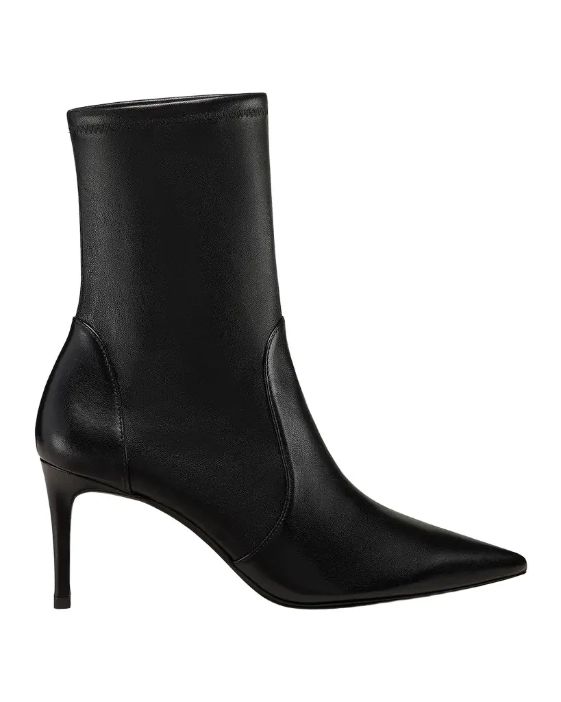 Stuart Weitzman 75mm Stuart Power Leather Booties