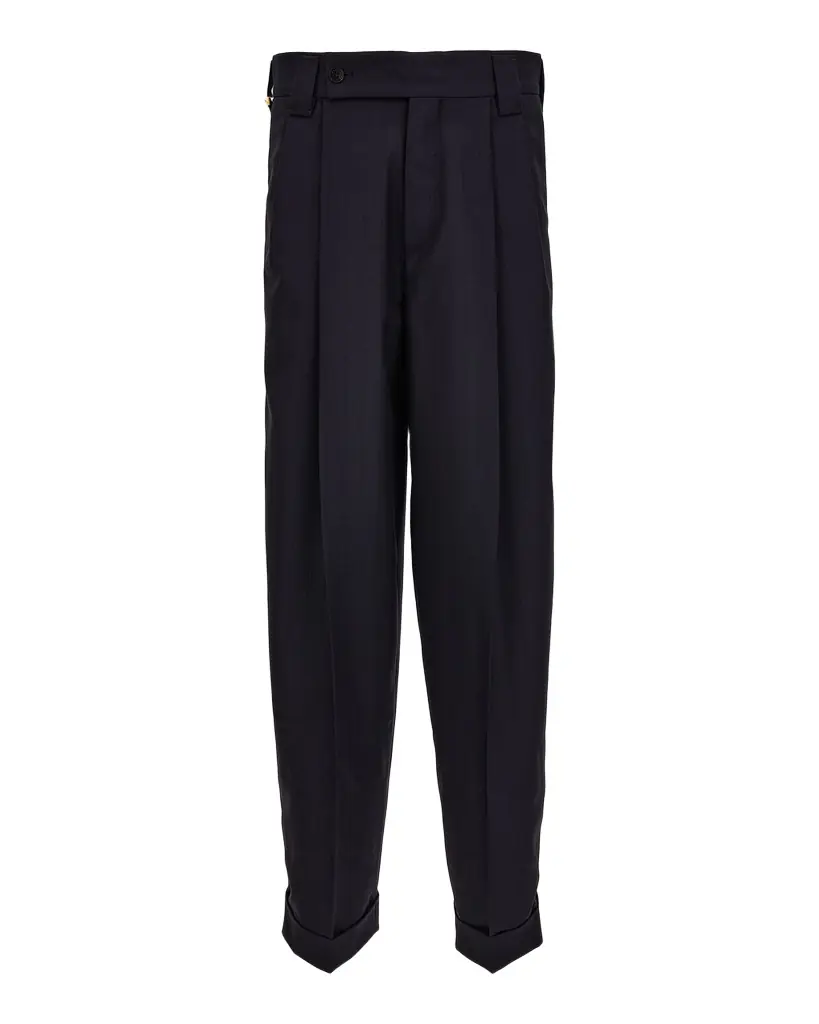 Versace Men 's Virgin Wool Trousers