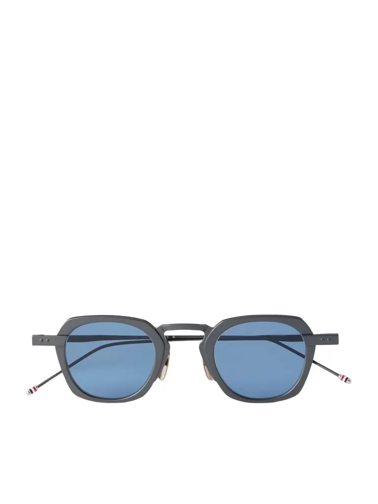 Thom Browne Square-Frame Titanium Sunglasses - Men
