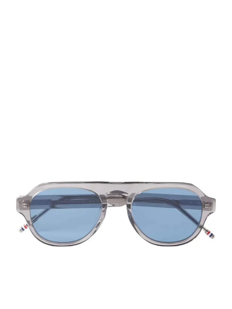 Thom Browne Round-Frame Acetate Sunglasses - Men
