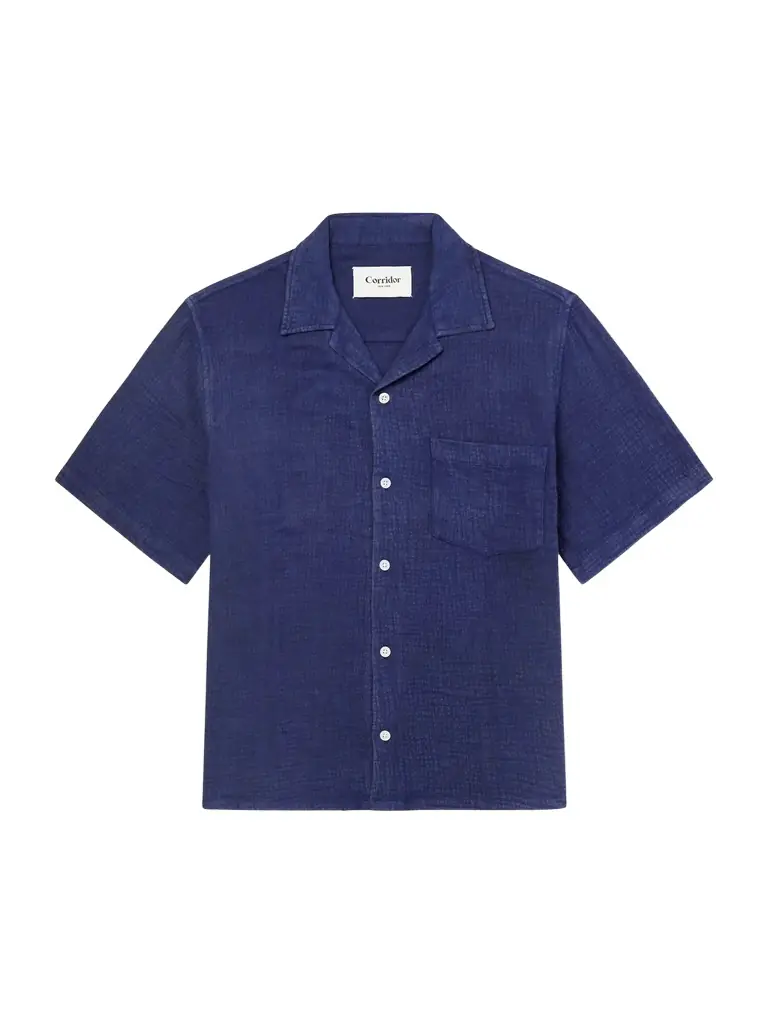 Corridor Camp-Collar Cotton Shirt - Men