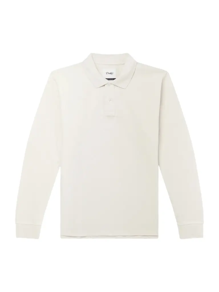 Drake's Cotton-Piqué Polo Shirt - Men
