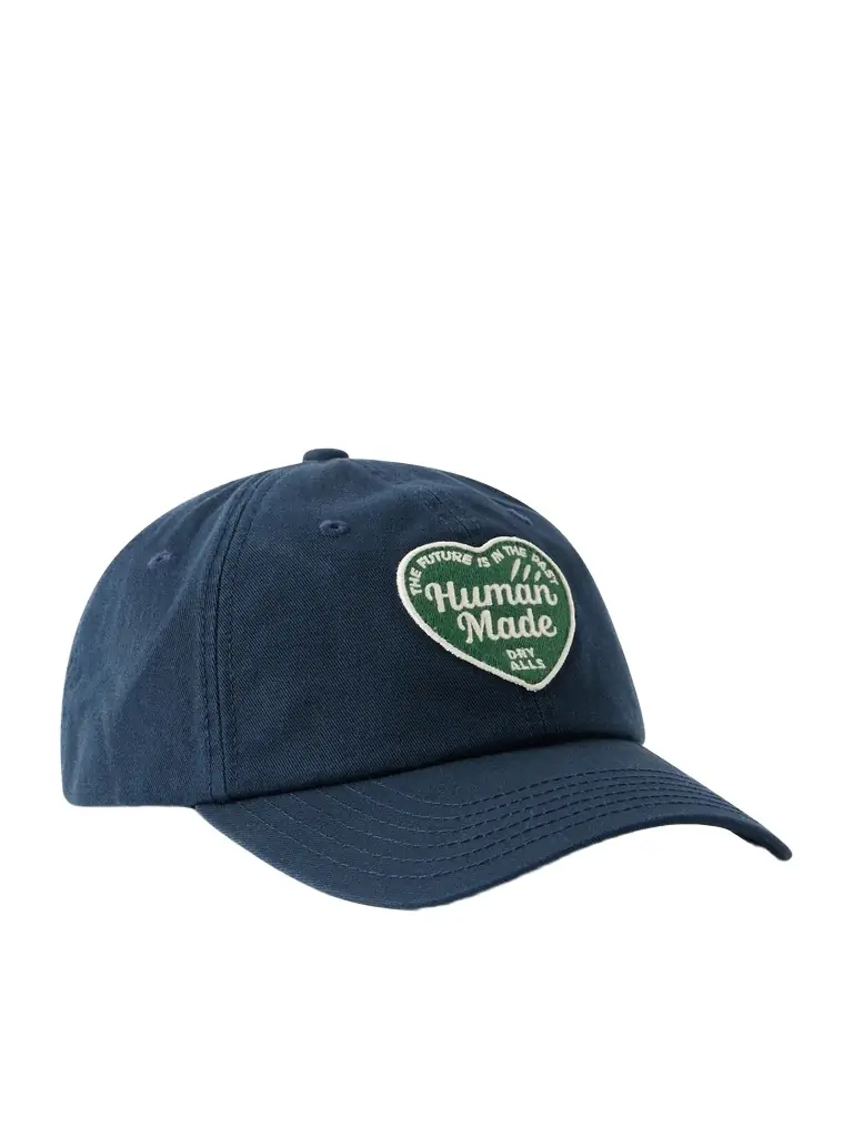 Human Made Logo-Appliquéd Cotton-Twill Baseball Cap - Men