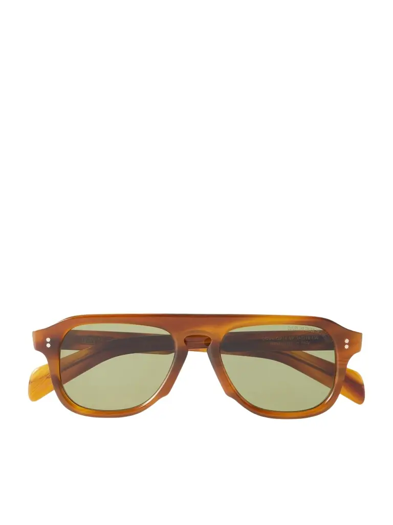 Cutler and Gross GR14 Aviator-Style Acetate Sunglasses - Men
