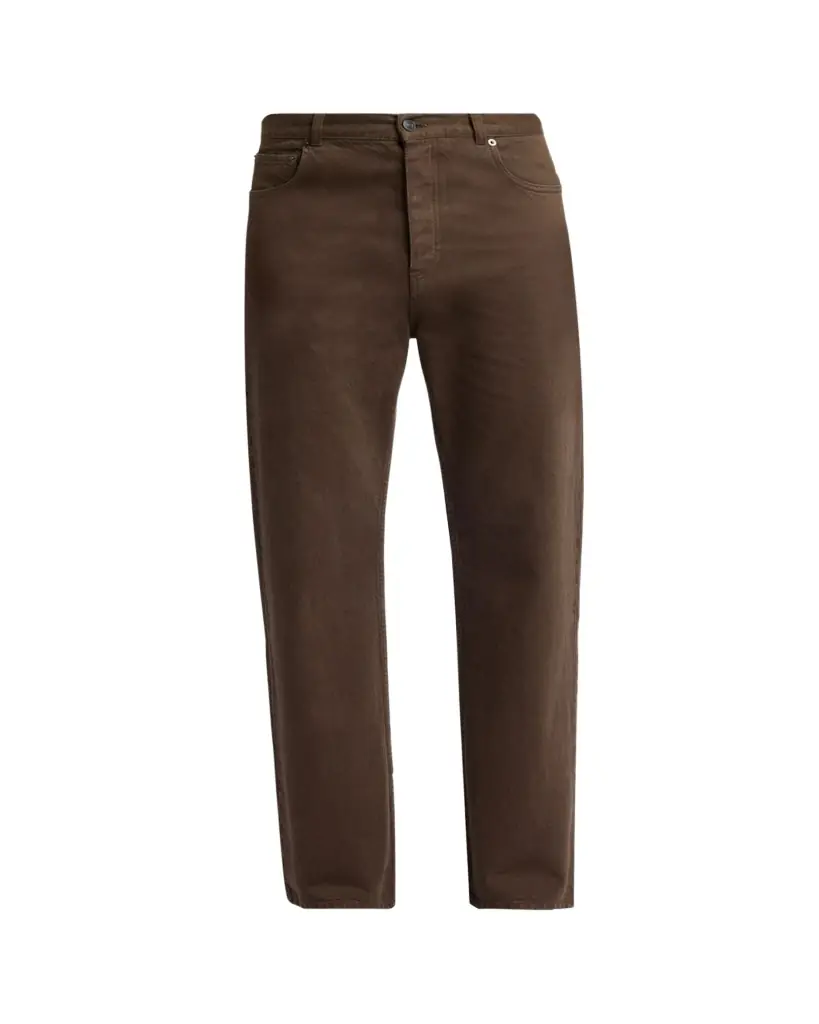 THE ROW Men's Siouxie Garment-Dyed Cotton Denim Jeans