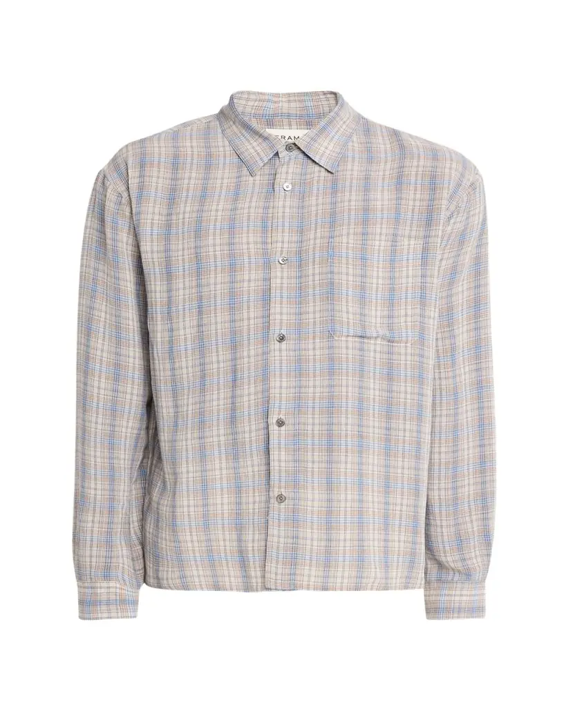 FRAME Men's Relaxed Fit Plaid Button-Down Shirt