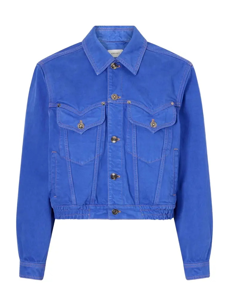 Versace Cotton Trucker Jacket