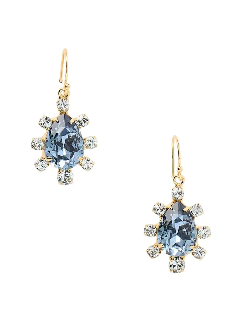 Jennifer Behr Adalee Gold-plated Sapphire Earrings