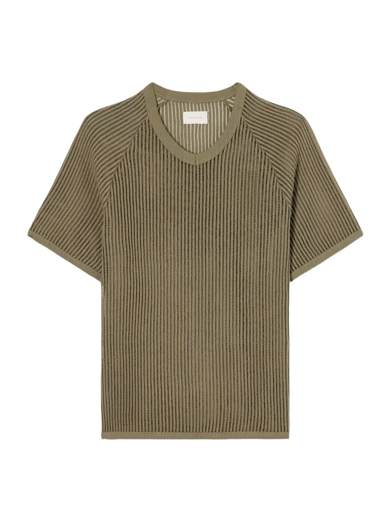 Aimé Leon Dore Ribbed Cotton-blend T-shirt