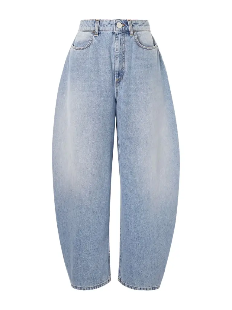 RÓHE High-rise Barrel-leg Jeans