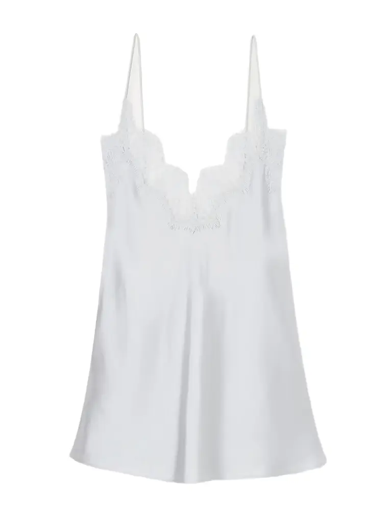 RÓHE Lace-trimmed Silk Camisole