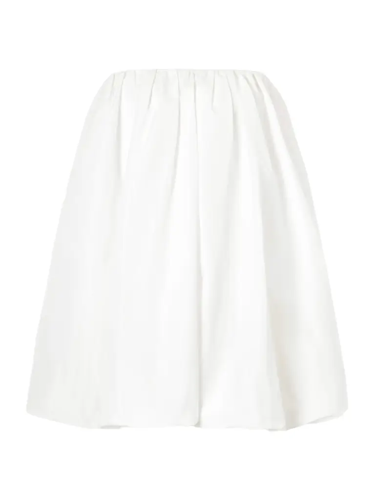 Patou Bloomer Faille Mini Dress