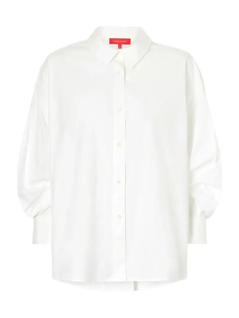Carolina Herrera Clara Cotton-blend Poplin Shirt