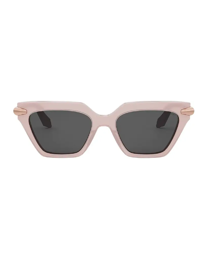 BVLGARI Serpenti Acetate & Nylon Cat-Eye Sunglasses