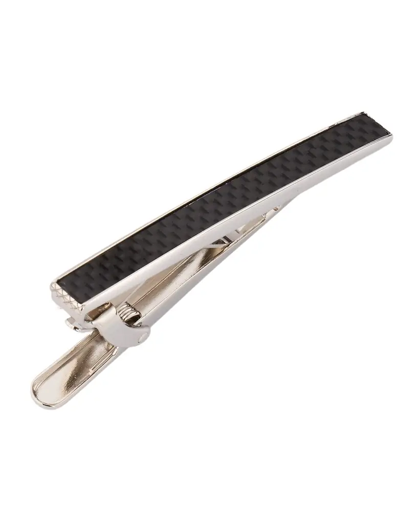 Tateossian Men 's Carbon Fiber Tie Clip