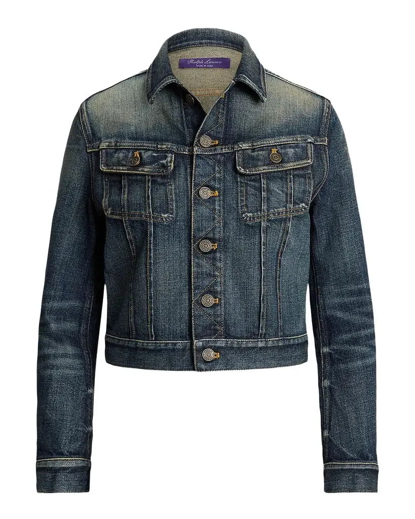 Ralph Lauren Collection Rigby Denim Trucker Jacket