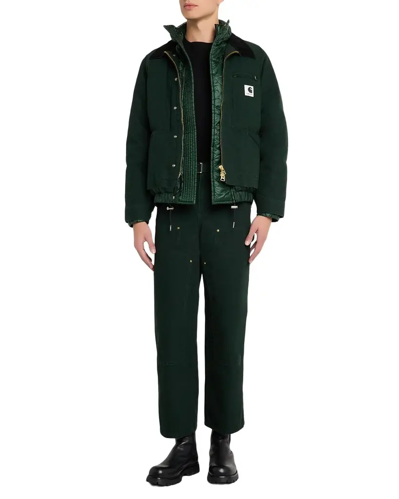 SACAI x CARHARTT WIP Men's Duck Denim Carpenter Pants
